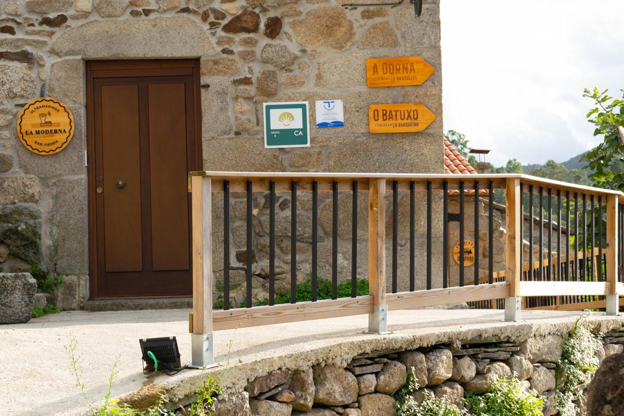 Ecolagar O Barqueiro Villa Pantón Kültér fotó