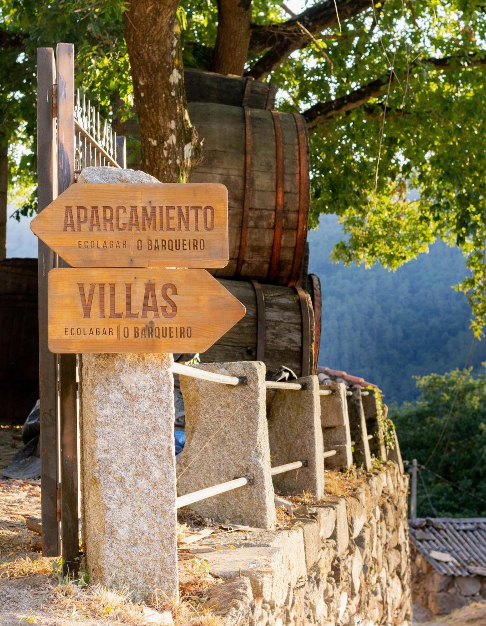 Ecolagar O Barqueiro Villa Pantón Kültér fotó